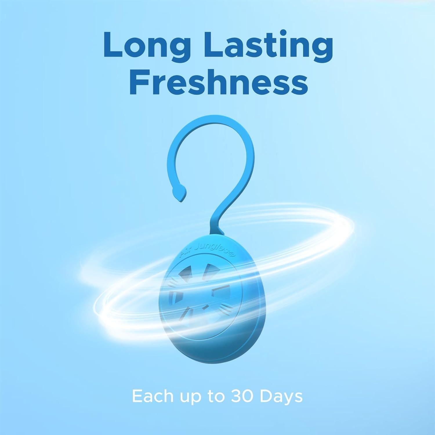 Bolas Desodorantes 3-en-1 Air Jungles Lino Fresco 6 Unidades