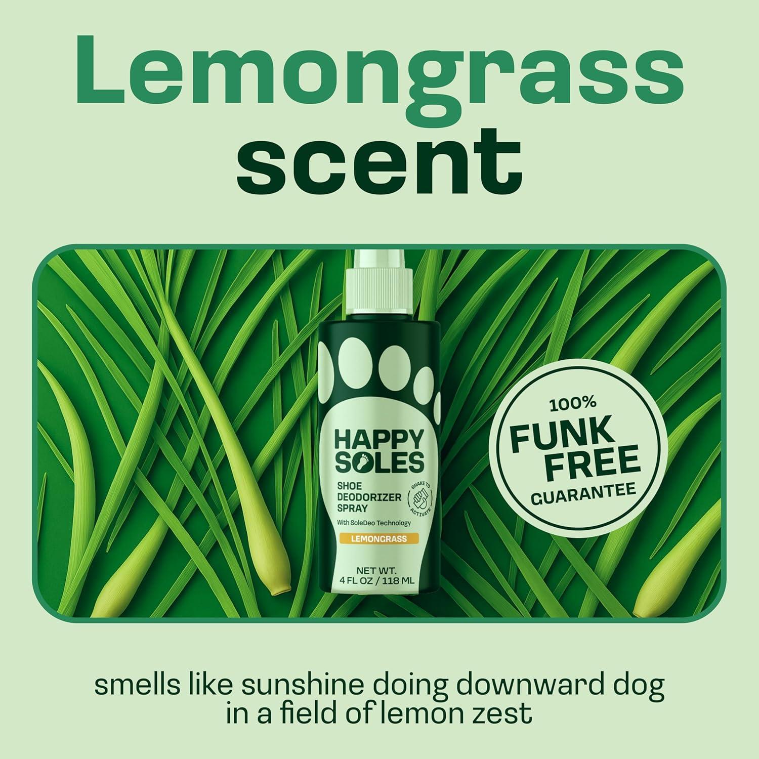 Spray Desodorante para Zapatos Happy Innovations 118ml Limón