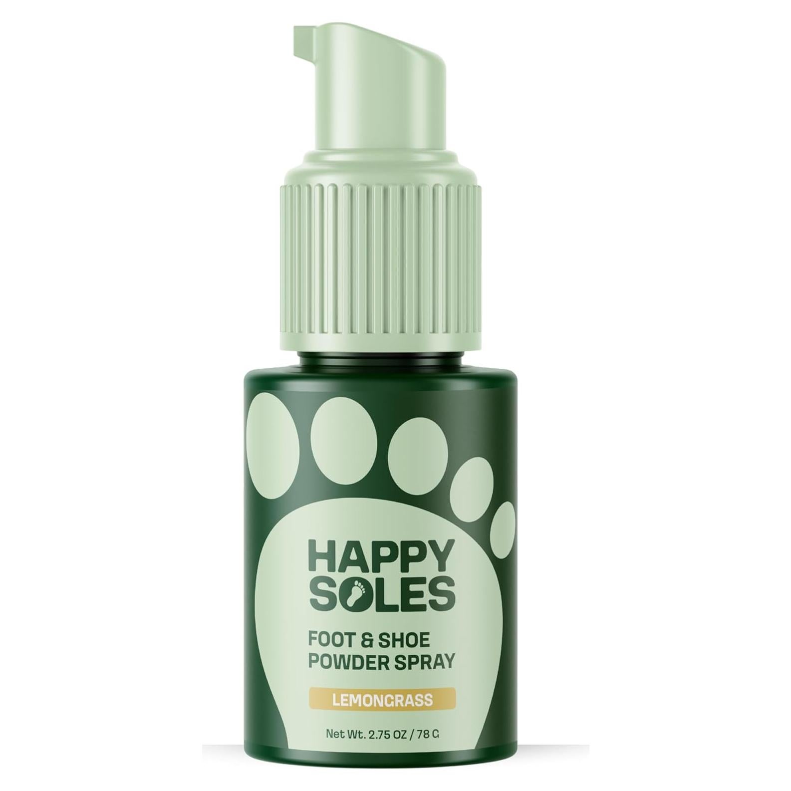 Desodorante en polvo para pies Happy Soles - Hierba de limón - 77.96g