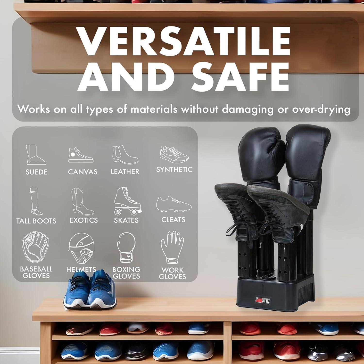 Secador de Botas JobSite Mighty Dry - Ventilador Calentador 200W