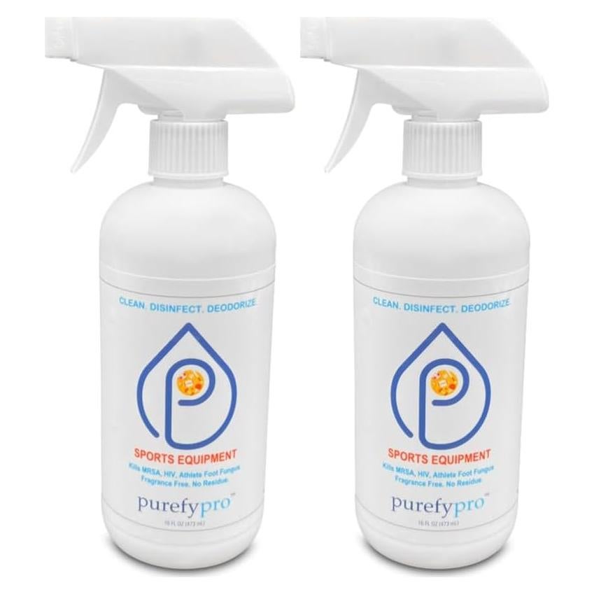 Desinfectante en aerosol Purefy 2pk 473ml para equipos deportivos