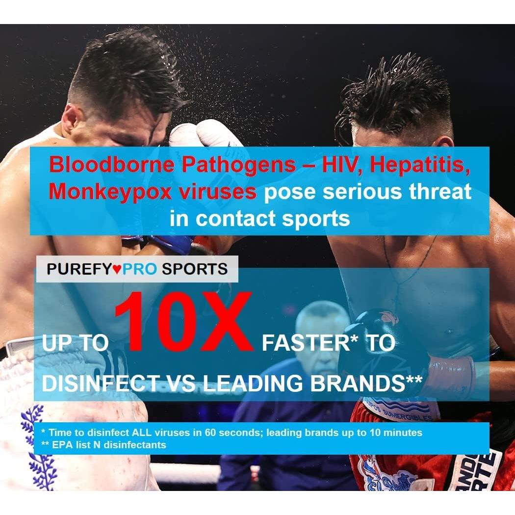 Desinfectante en aerosol Purefy 2pk 473ml para equipos deportivos