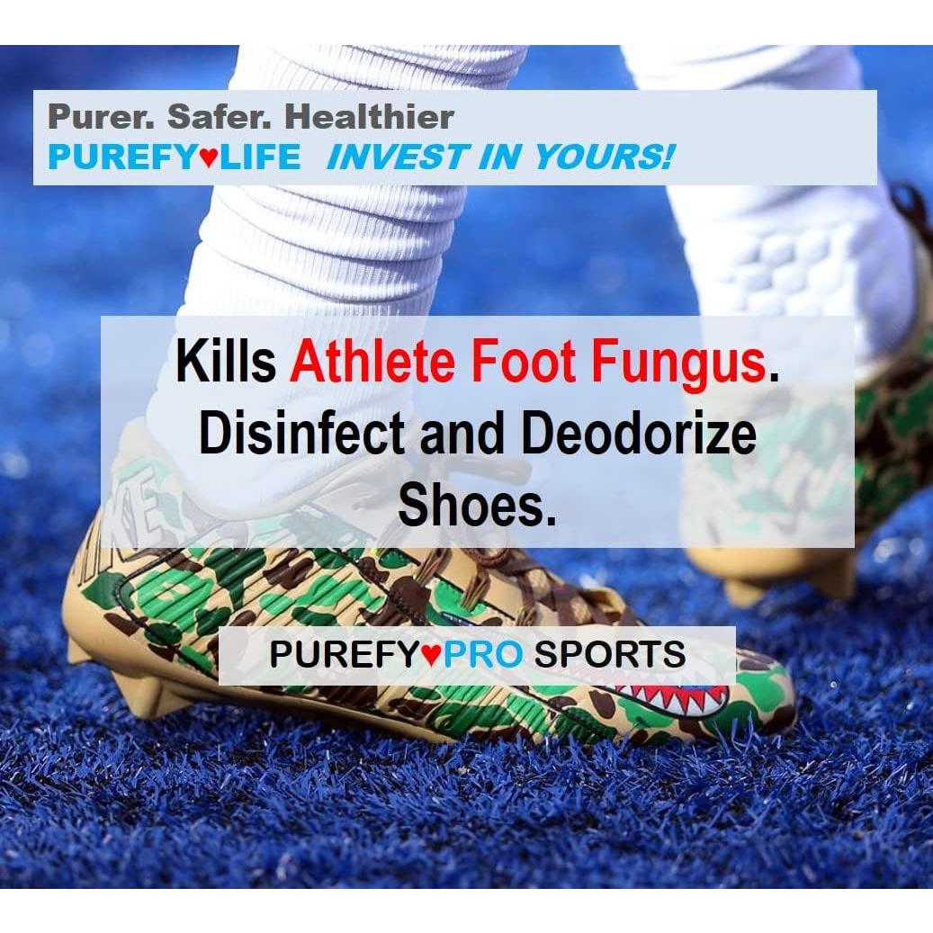 Desinfectante en aerosol Purefy 2pk 473ml para equipos deportivos