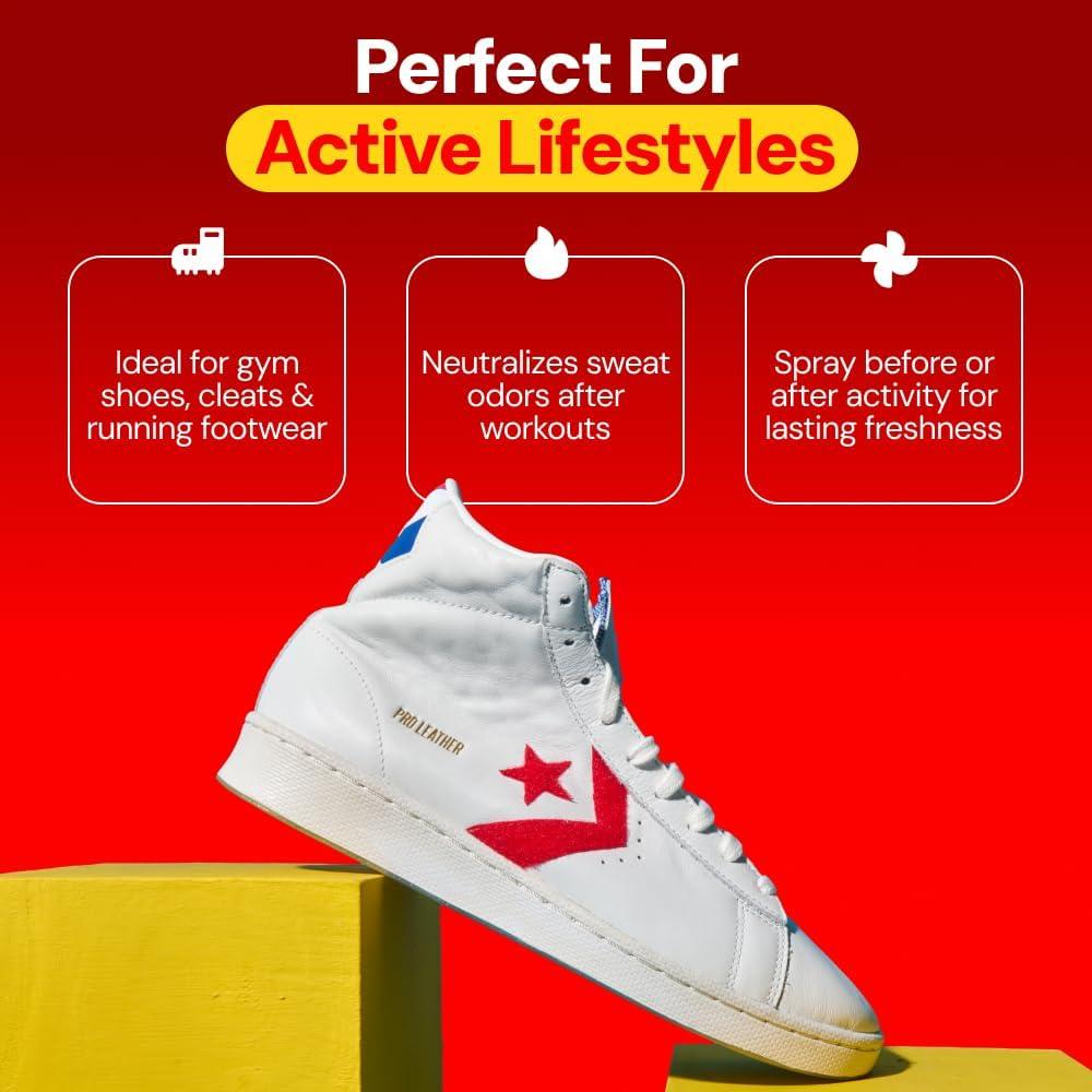 Desodorante para Zapatos Fresh Kicks 118 ml - Elimina Olores