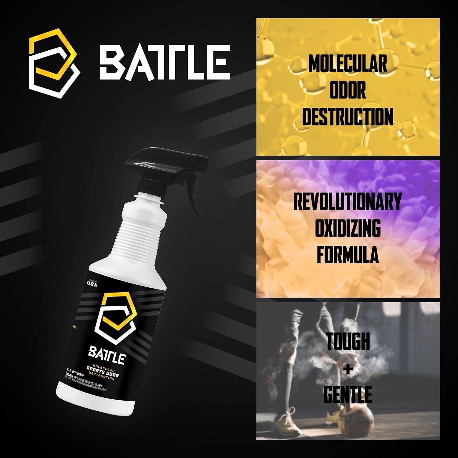 Spray Eliminador de Olores Deportivos PureLine 0.95L - Sin Olores