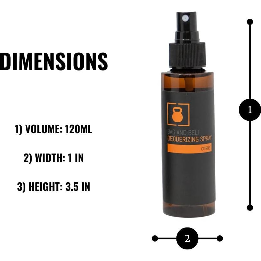 Spray Desodorante 2POOD Citrus 113g - Para Equipos de Fitness