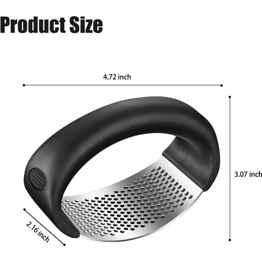 Prensa de Ajo Rocker LXNIEPAN de Acero Inoxidable, 63g