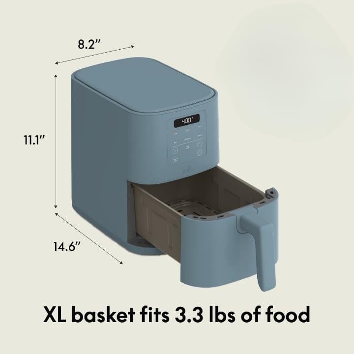 Freidora de aire Bella 4QT Surf, 1300W, recubrimiento cerámico