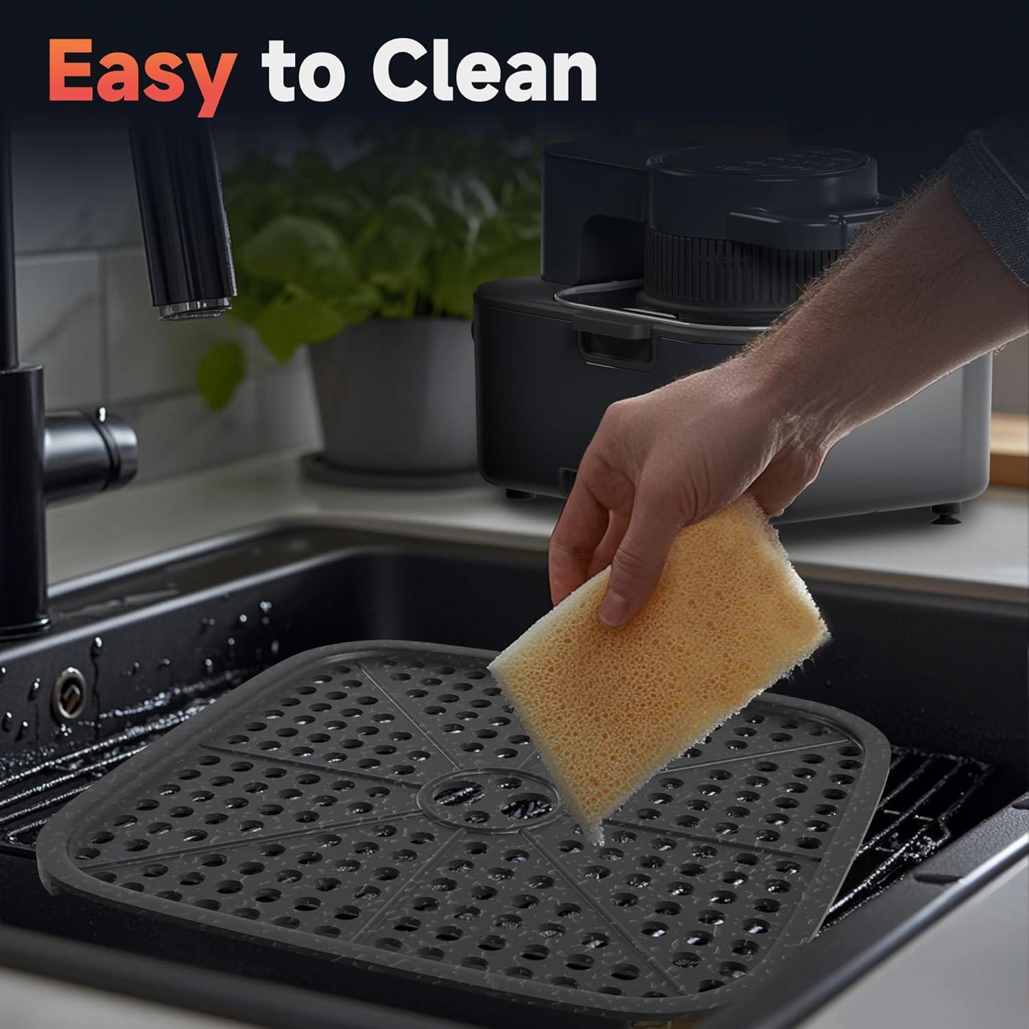 Freidora de aire Kyanware AF-08A 8QT 1750W digital negra