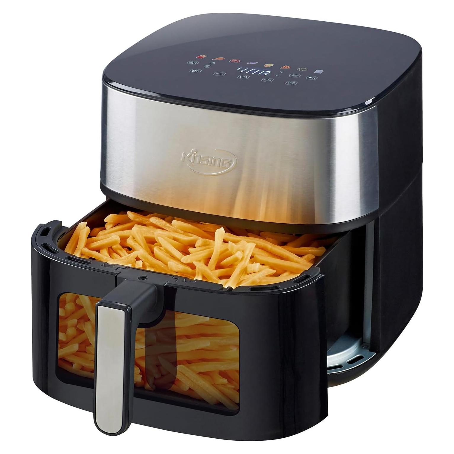 Freidora de Aire KINSING 8.5L 8 en 1 Pantalla Táctil