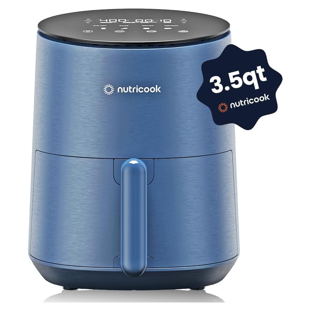 Freidora de aire Nutricook Mini 3.3L 1500W Azul Táctil