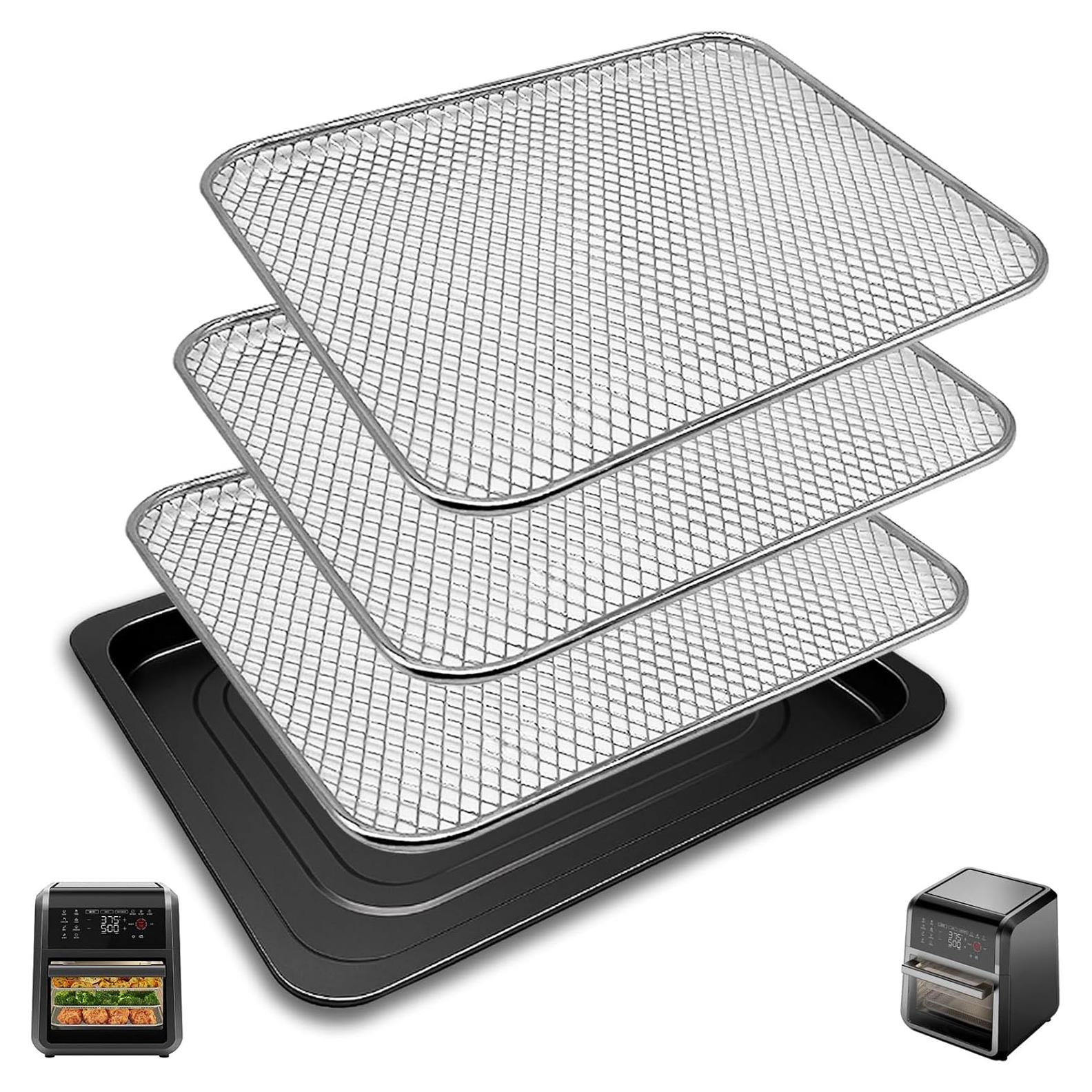 Accesorios para Freidora de Aire Chefman 12QT - Sartén Crisper y Cestas