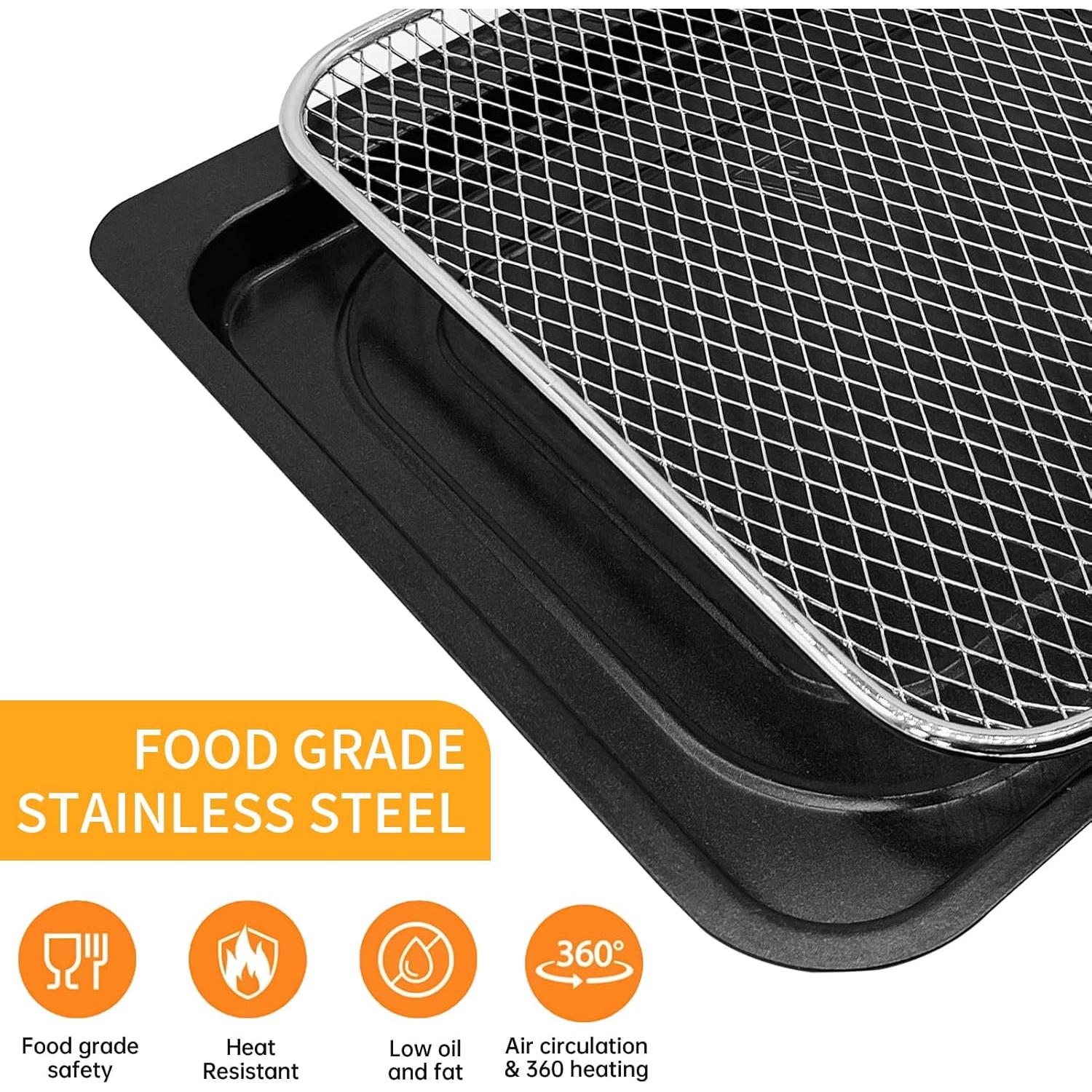 Accesorios para Freidora de Aire Chefman 12QT - Sartén Crisper