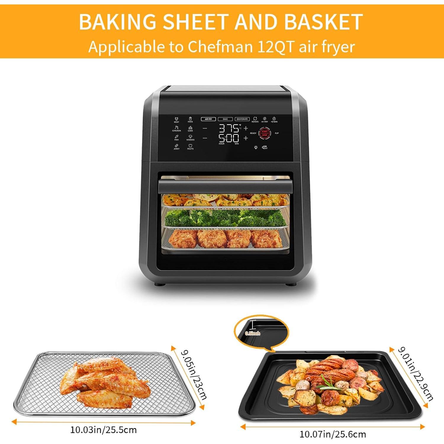 Bandeja de Goteo Chefman 12QT 6 en 1 - Accesorios Freidora