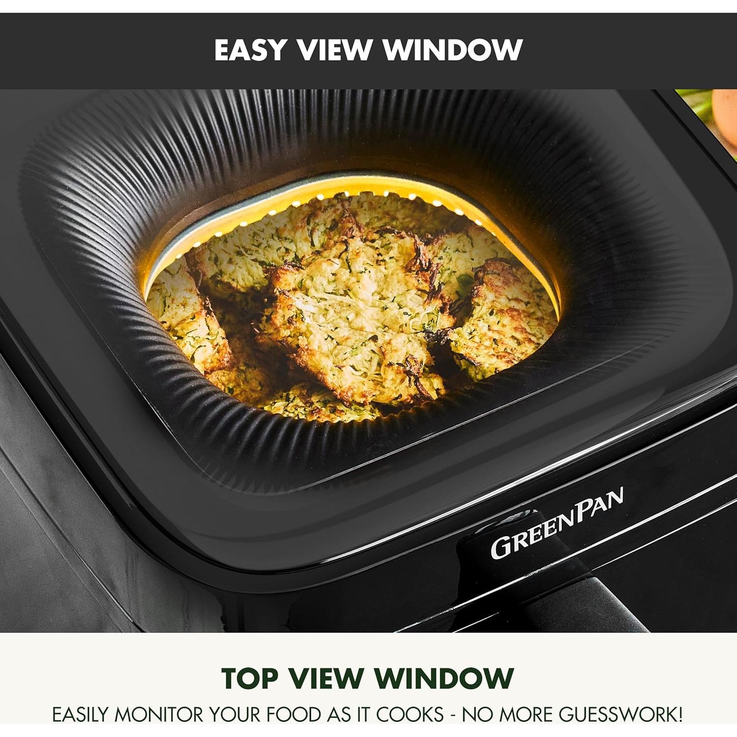 Freidora de aire GreenPan Electrics 7QT 12-en-1 cerámica