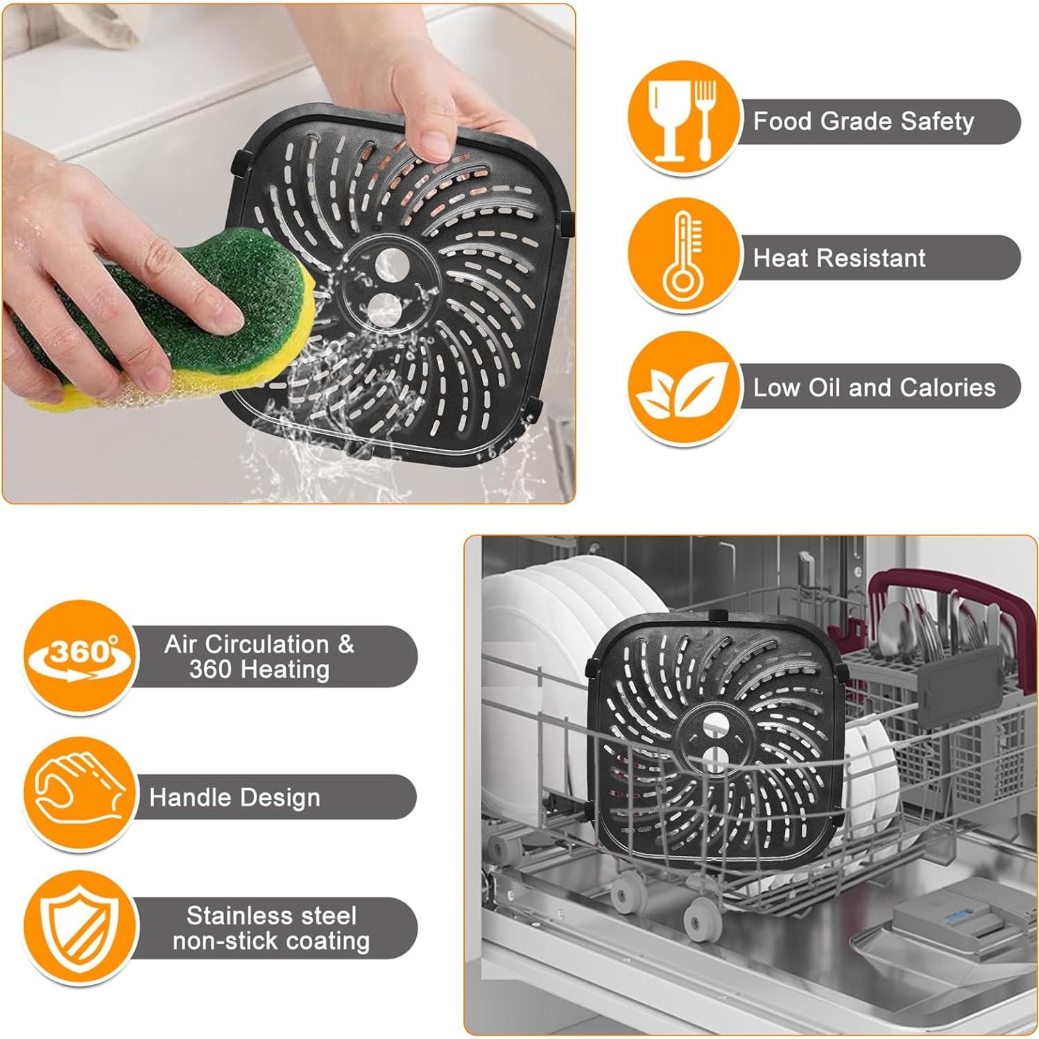 Bandeja de Grill para Freidora de Aire PowerXL 20.32 cm