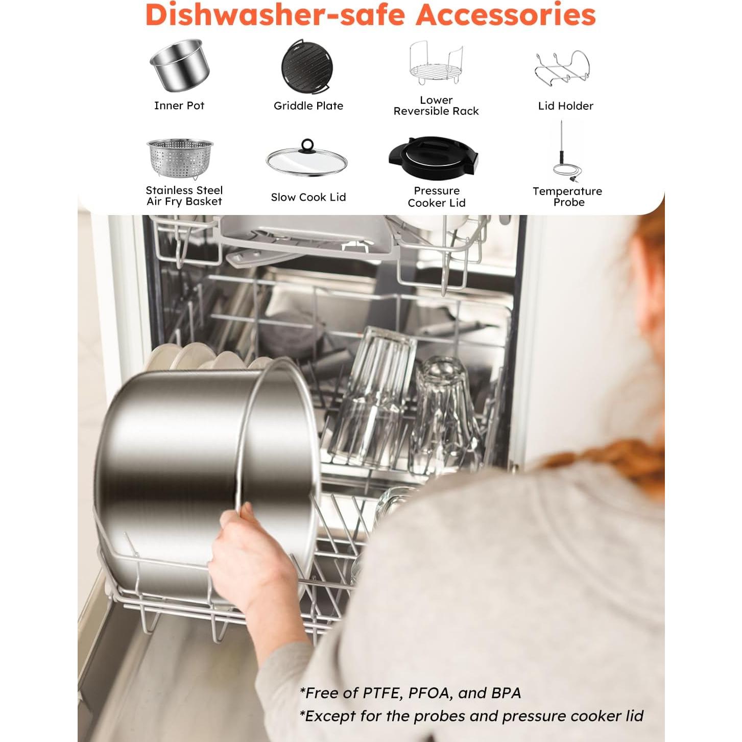 Olla de Presión Eléctrica y Freidora de Aire Nuwave Duet 6qt