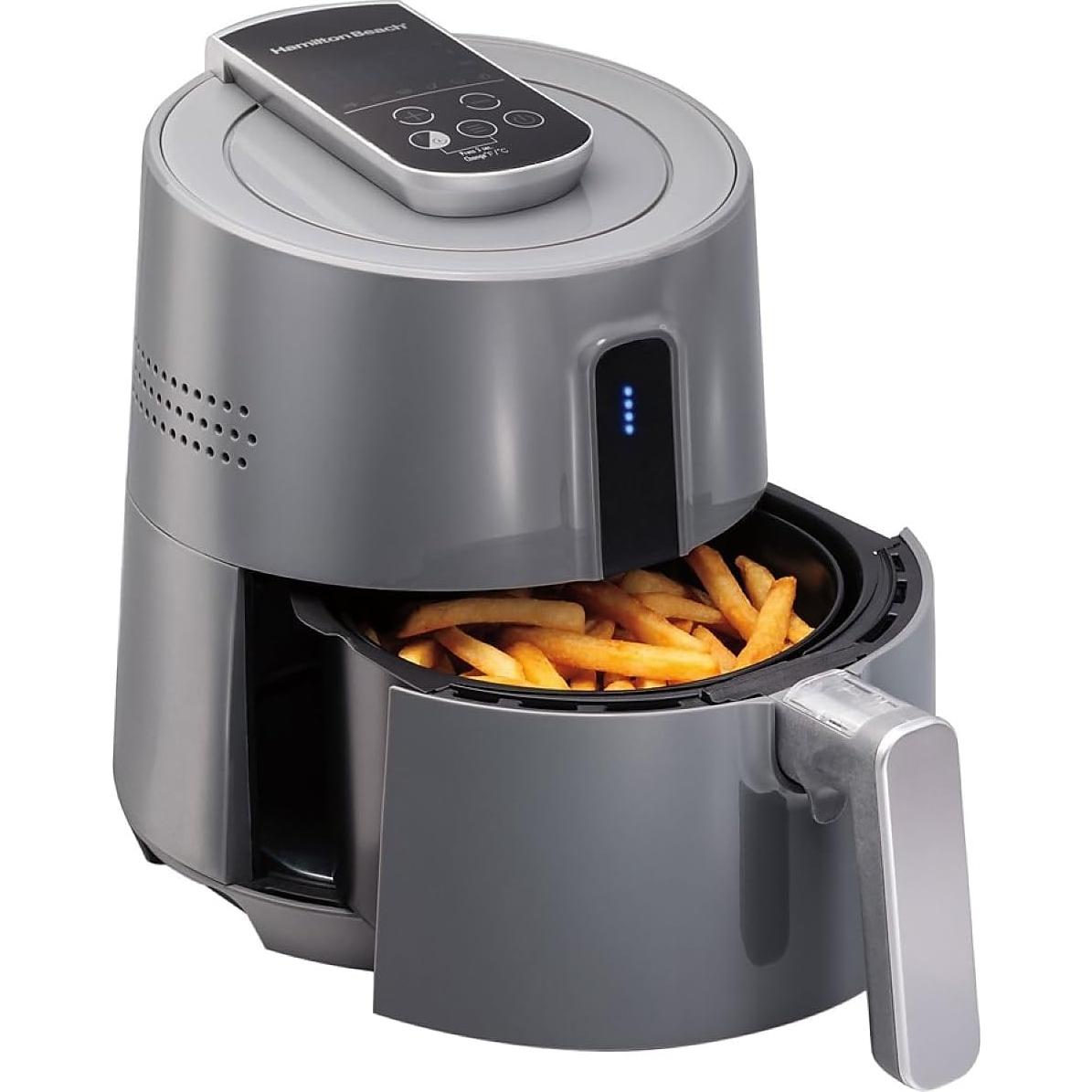 Freidora de Aire Digital Hamilton Beach 3.5L Gris 1400W