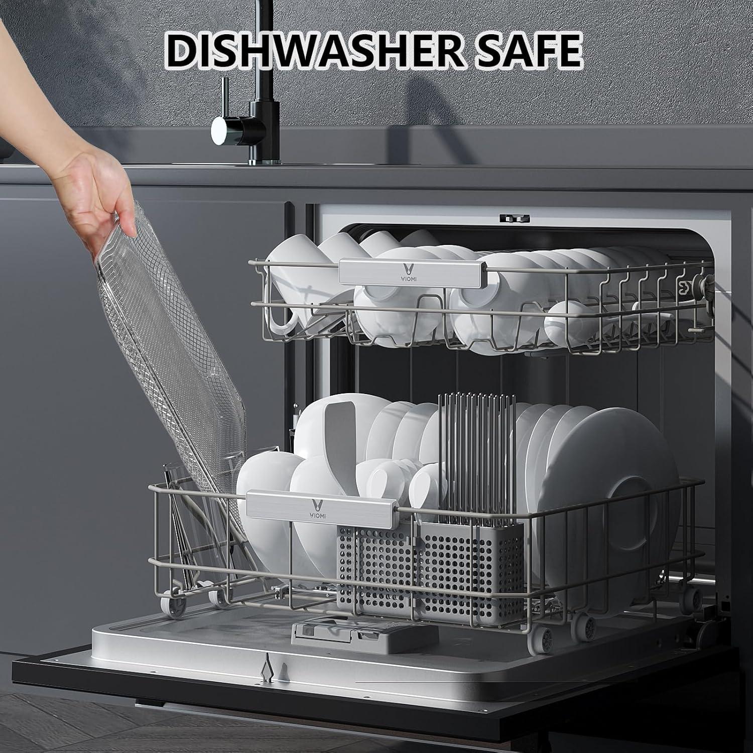 Cesta de Freír al Aire AMPtaan para Ninja Foodi SP100 - 33x33 cm