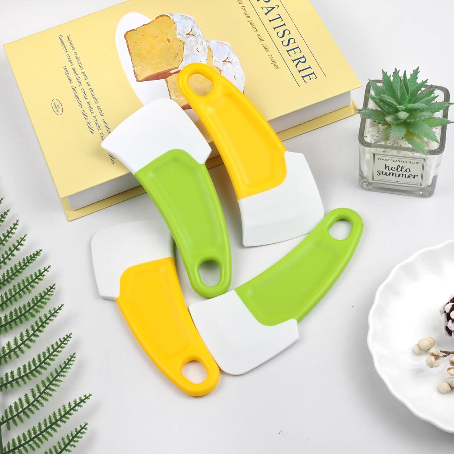 Juego de 4 Raspadores de Silicona Tienyuu - Multiusos para Cocina