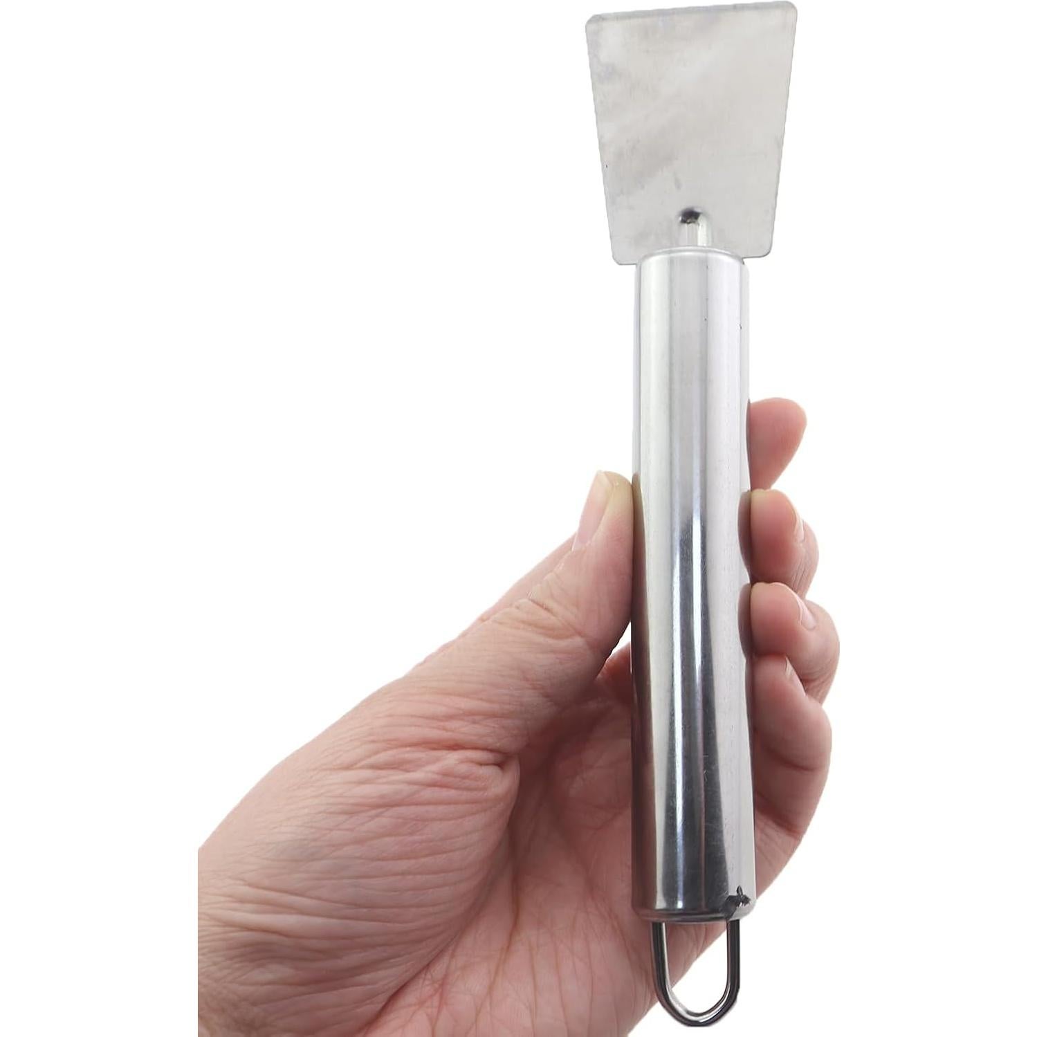 Raspador de Grasa Acero Inoxidable ZQIY 16.6x3.6cm