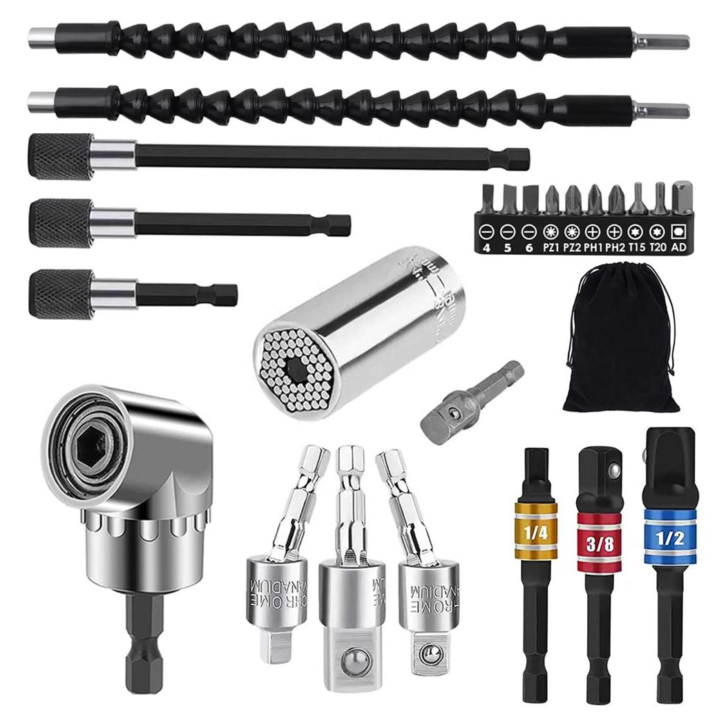 Juego de Herramientas de Extensión Flexible FOUUAAOOU 105°