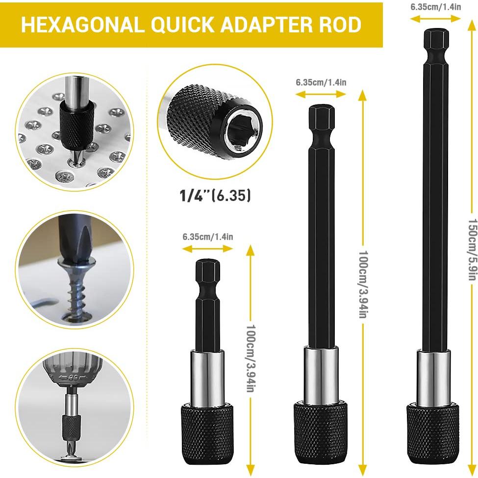 Juego de Herramientas de Extensión Flexible FOUUAAOOU 105°