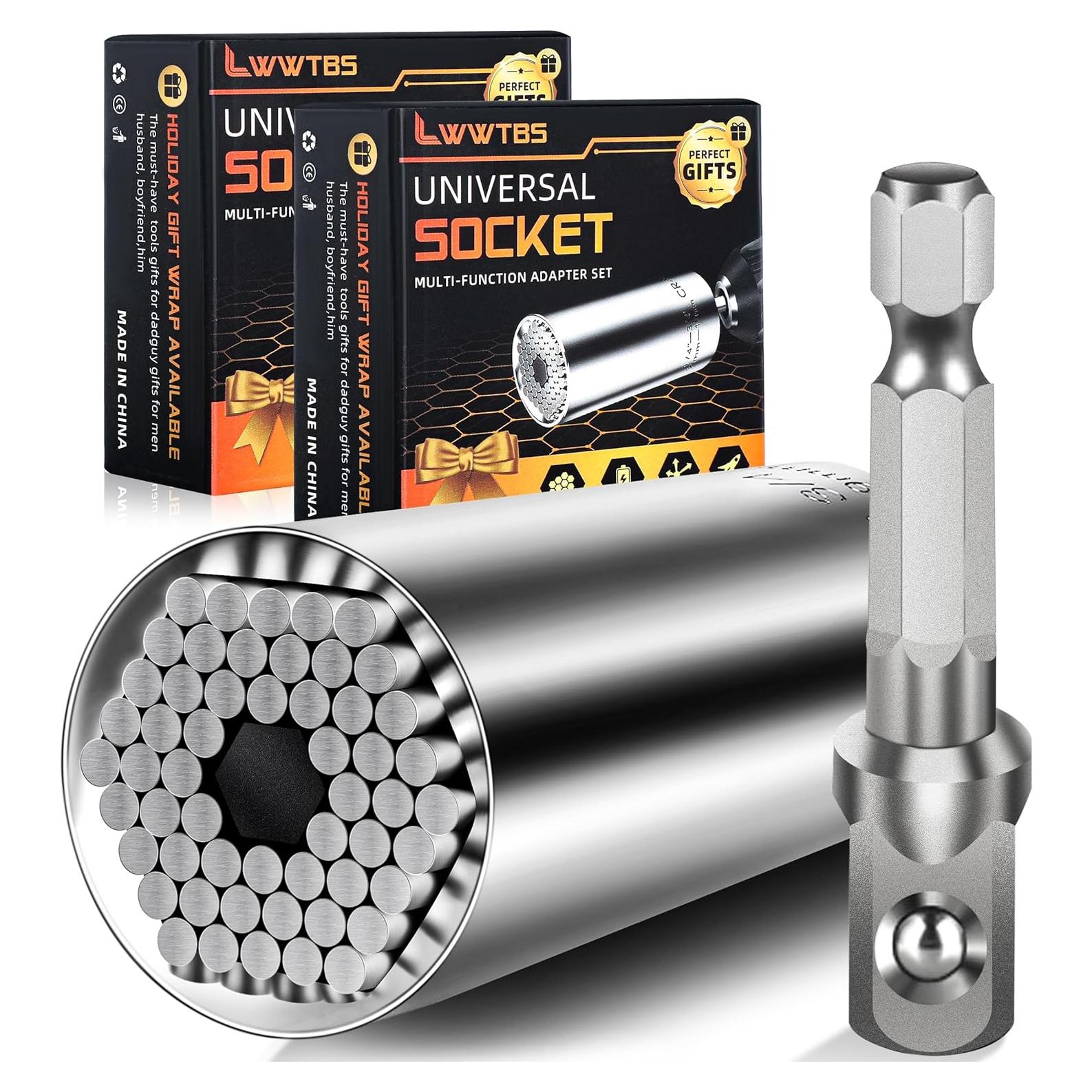 Juego de Socket Universal LWWTBS 54 Piezas 7-19mm