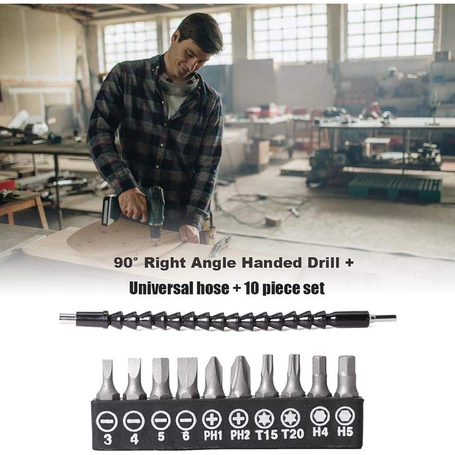 Extensión de Broca Flexible YIOYULEN 29.5cm 12PCS Adaptador