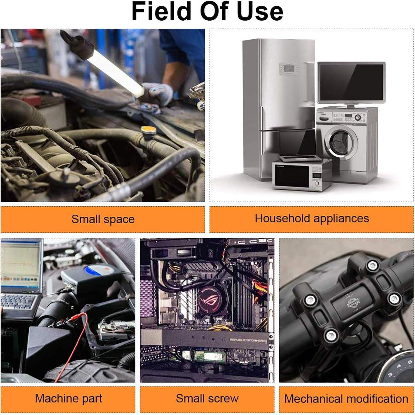 Extensión de Broca Flexible YIOYULEN 29.5cm 12PCS Adaptador