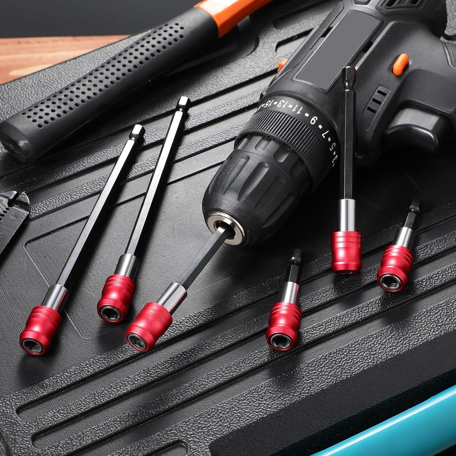 Extensión de Broca Magnética 12 Pcs Honoson 1/4" Hexagonal