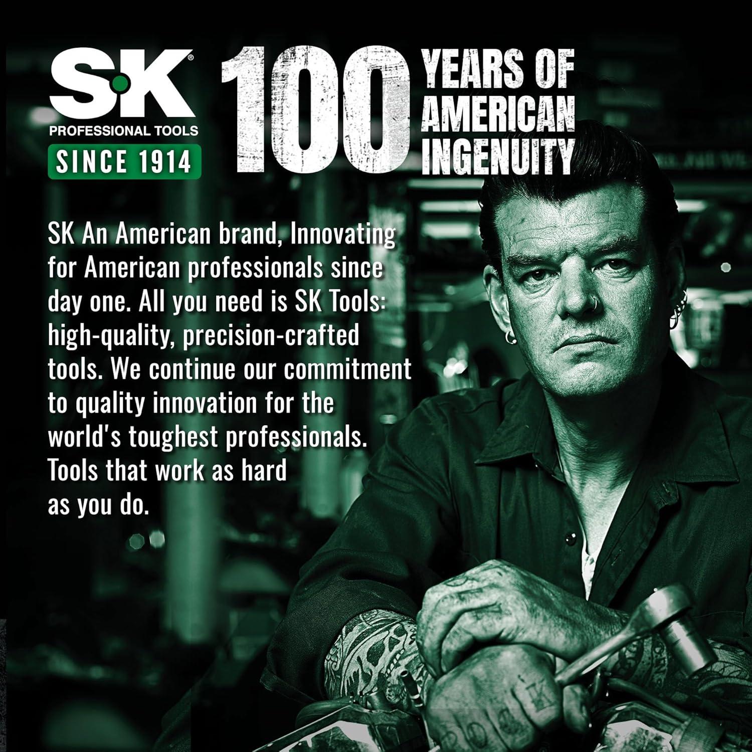 Destornillador de Trinquete 22-en-1 SK con Puntas Intercambiables