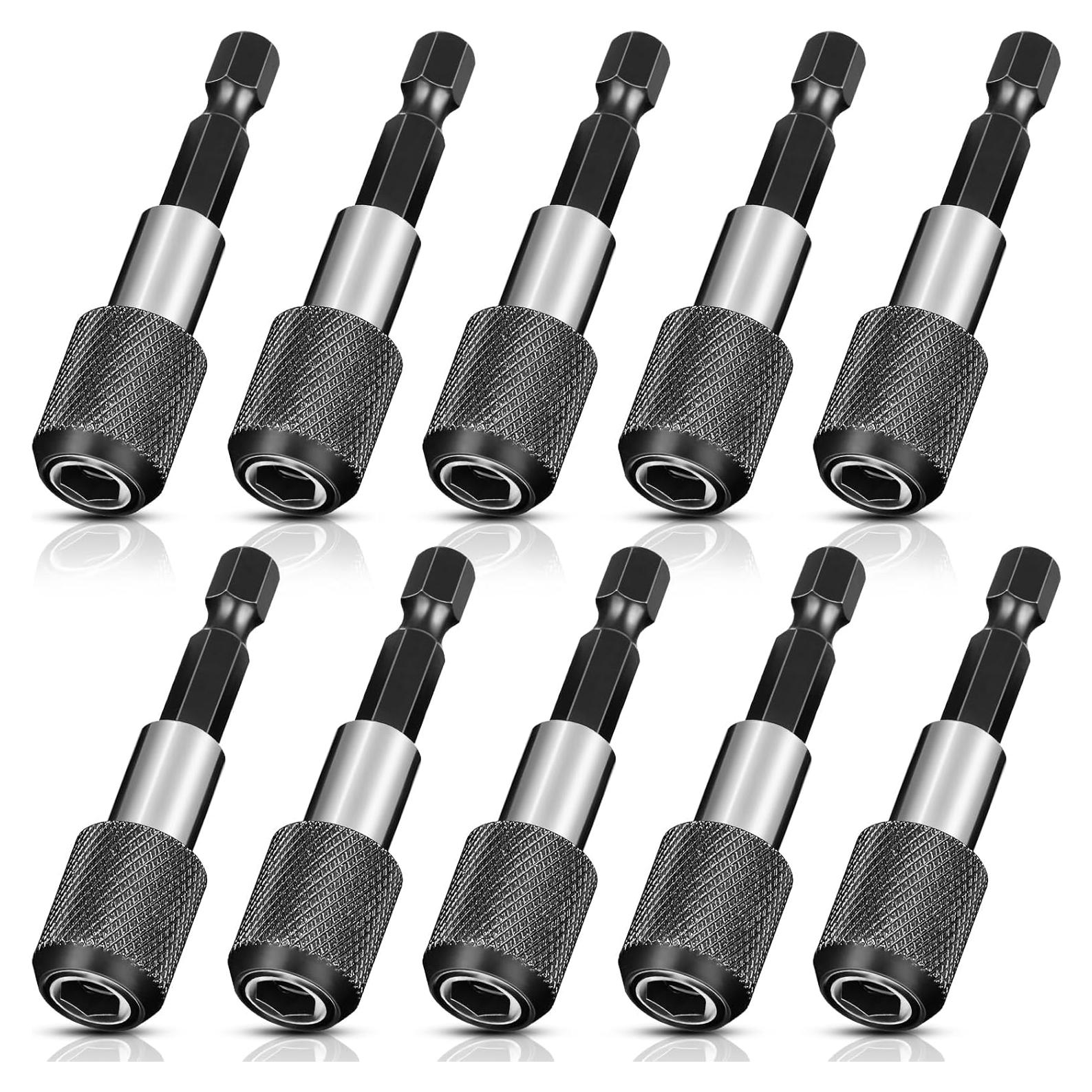 Chumia 10 Piezas Soporte de Broca Magnético 1/4" Hexagonal