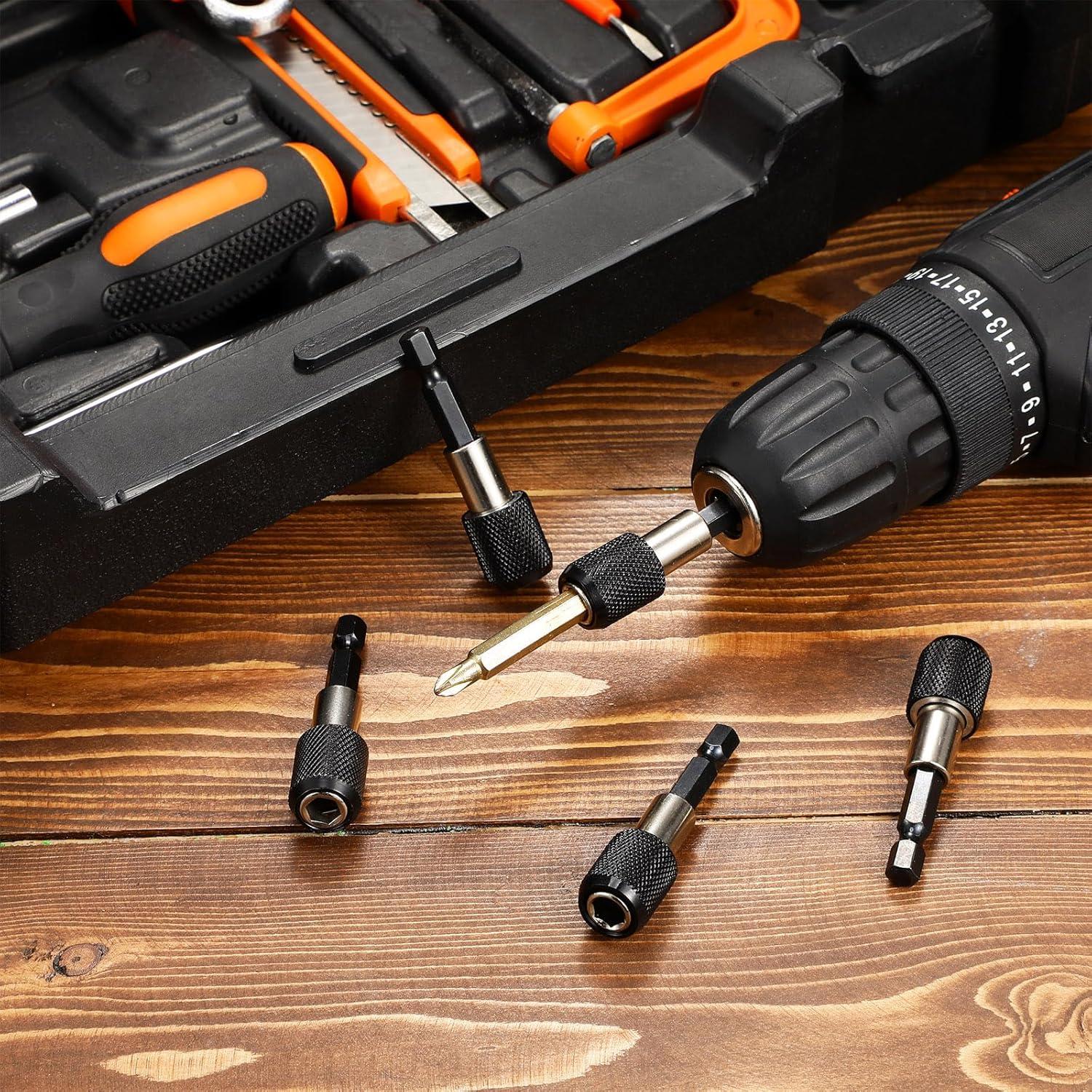 Chumia 10 Piezas Soporte de Broca Magnético 1/4" Hexagonal