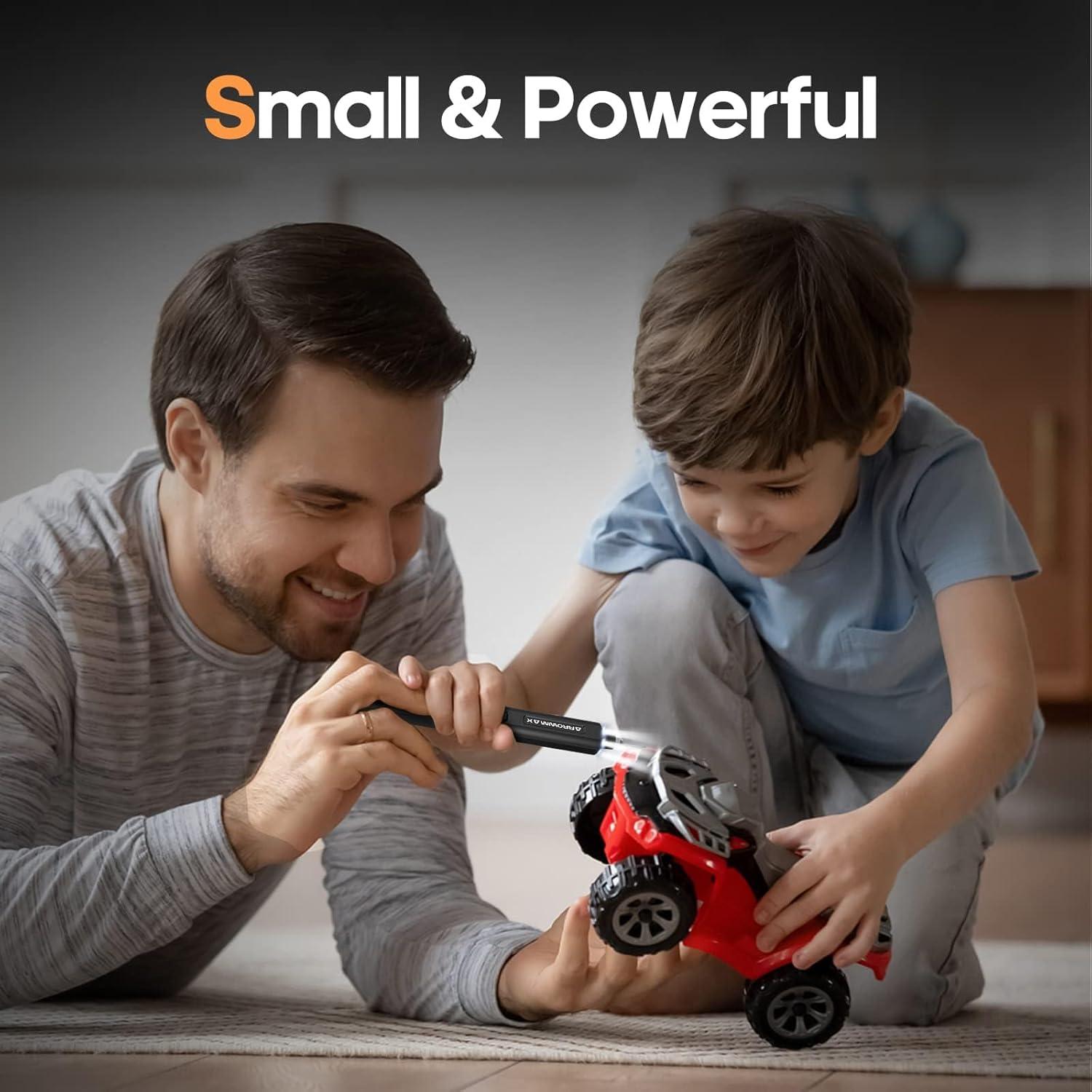 Destornillador Eléctrico AM ARROWMAX SES-BLACK 34 Puntas 500mAh