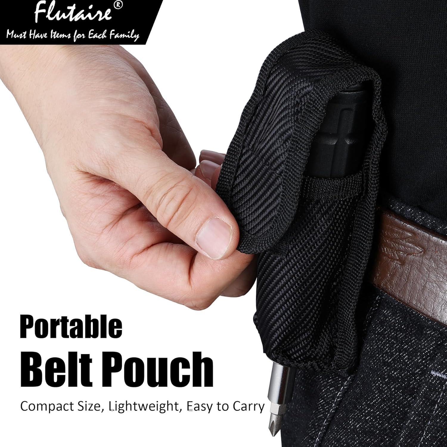 Juego de Destornillador de Carraca Flutaire 10 en 1 con Puntas