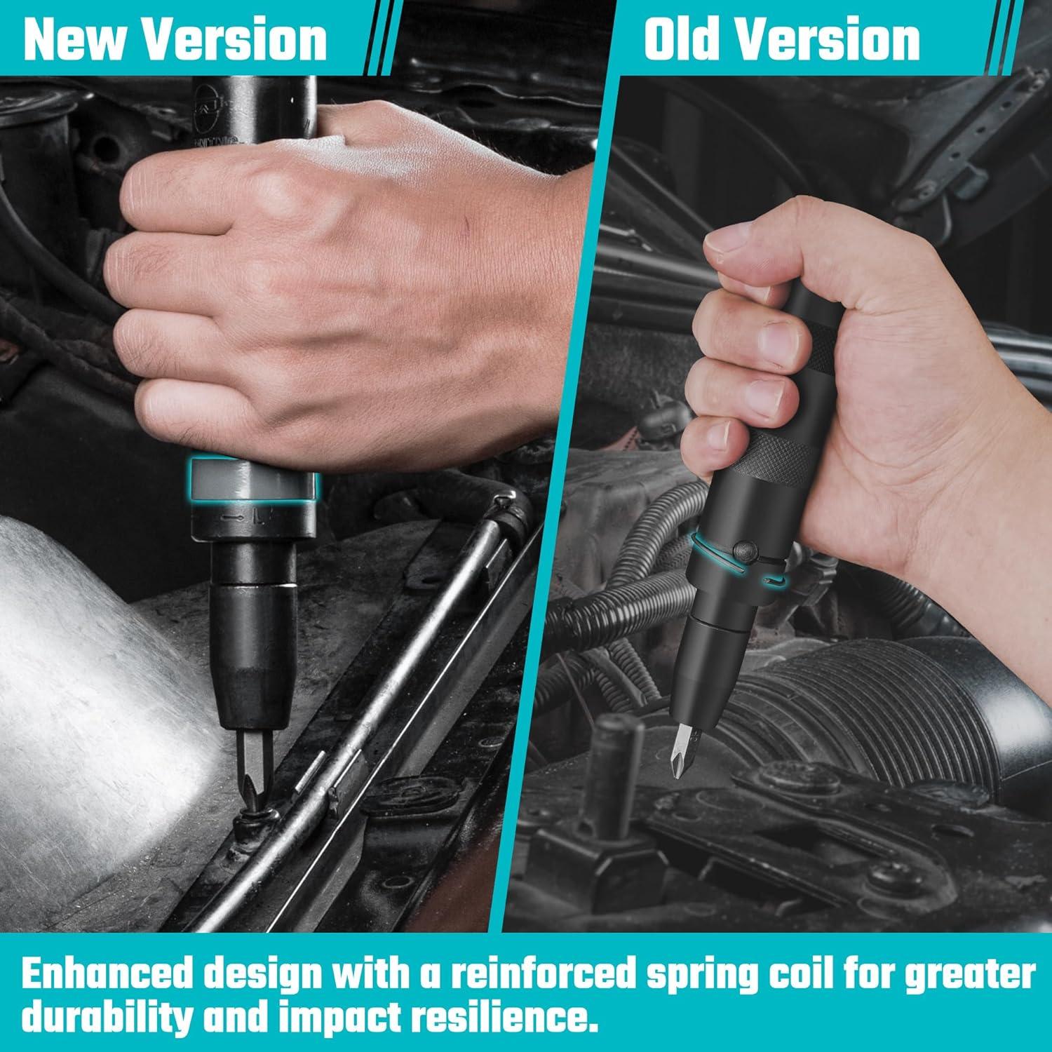 Juego de Destornilladores de Impacto DURATECH 3/8" - 5 Piezas