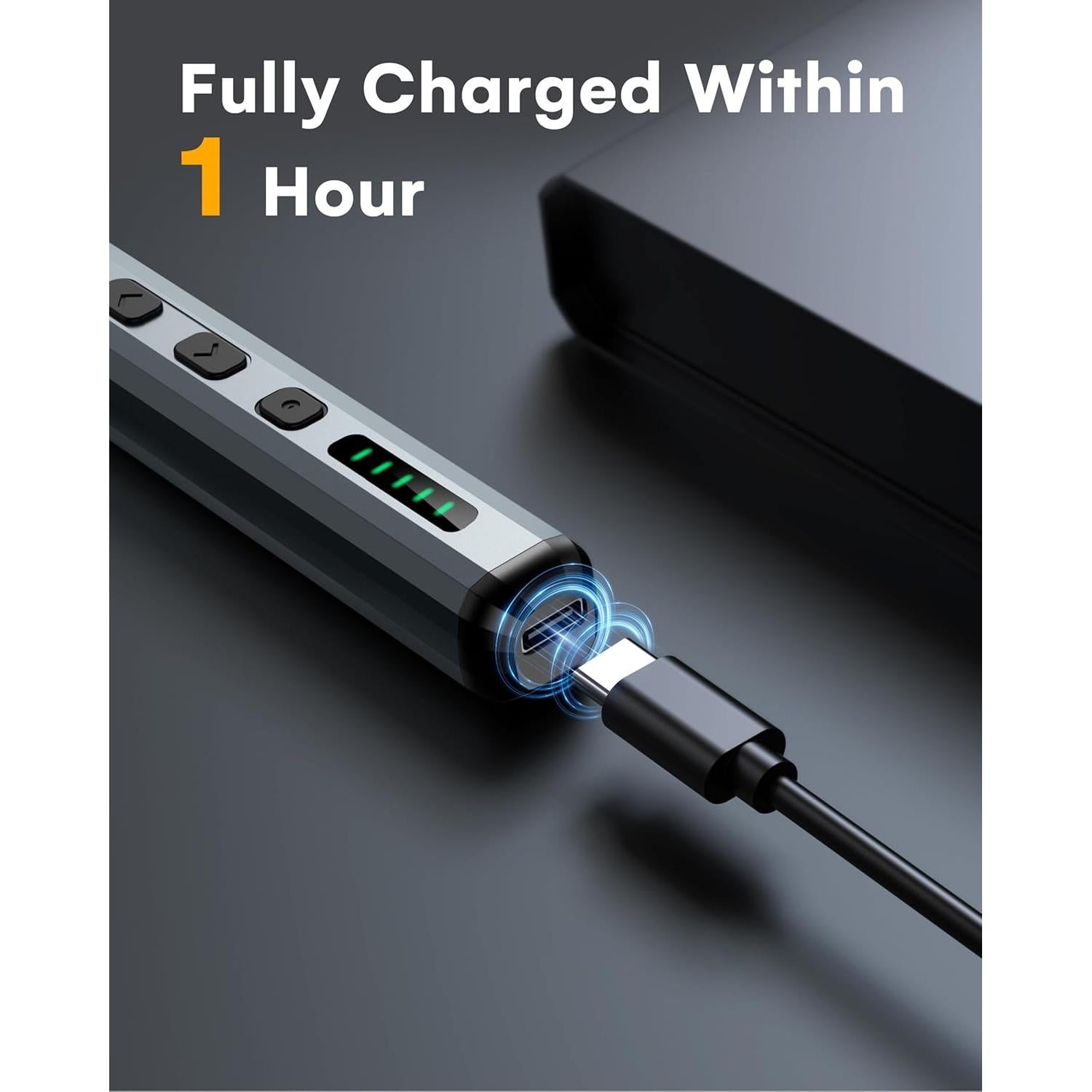 Destornillador Eléctrico Rush Deer 70 en 1 Mini Recargable