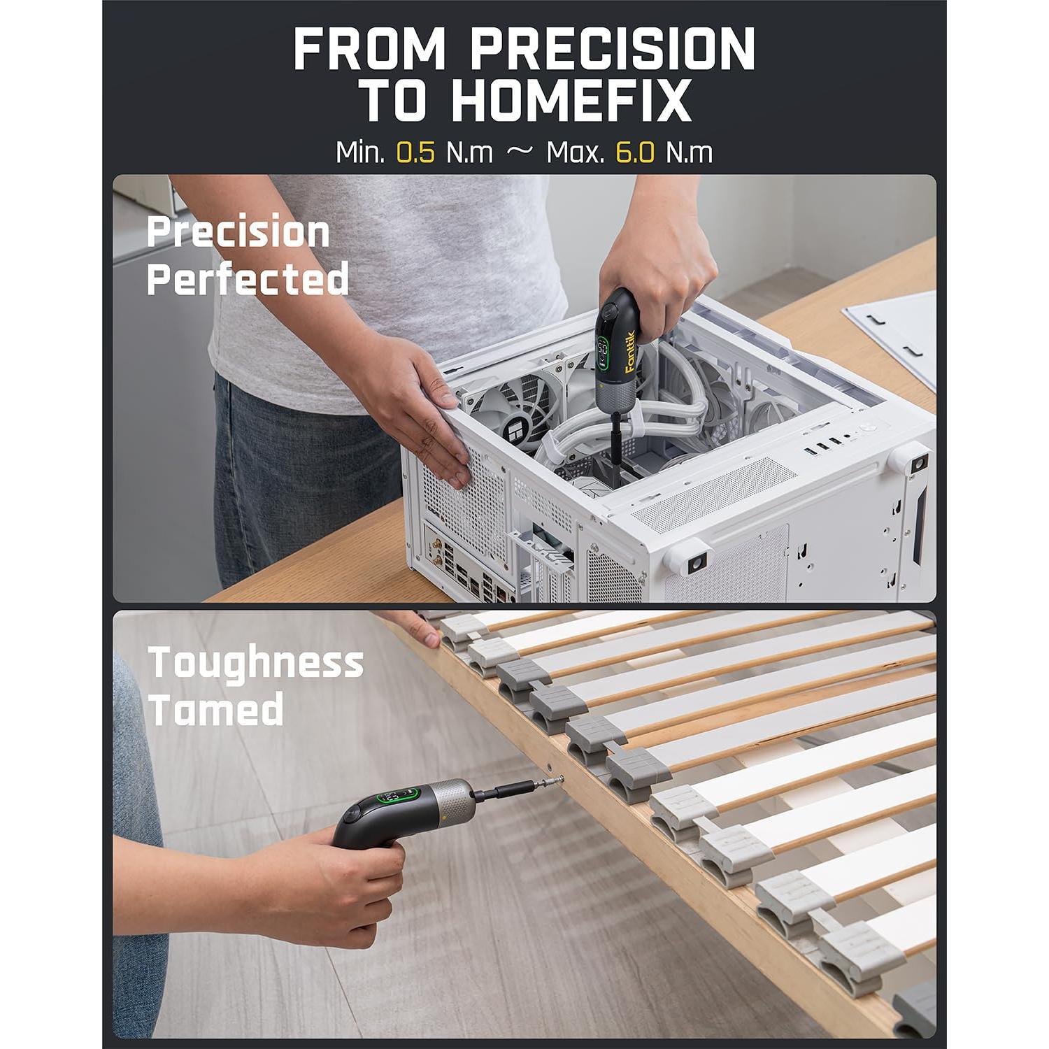 Destornillador eléctrico Fanttik L2 Pro 20 puntas 6 N·m