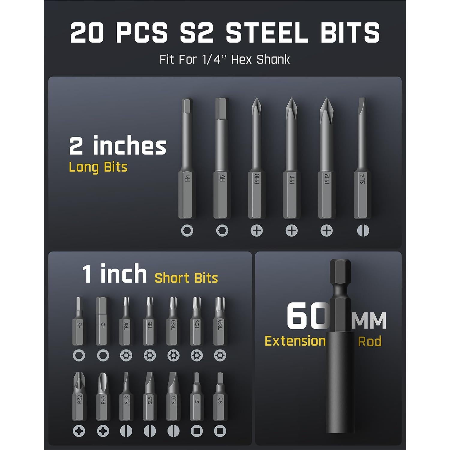 Destornillador eléctrico Fanttik L2 Pro 20 puntas 6 N·m