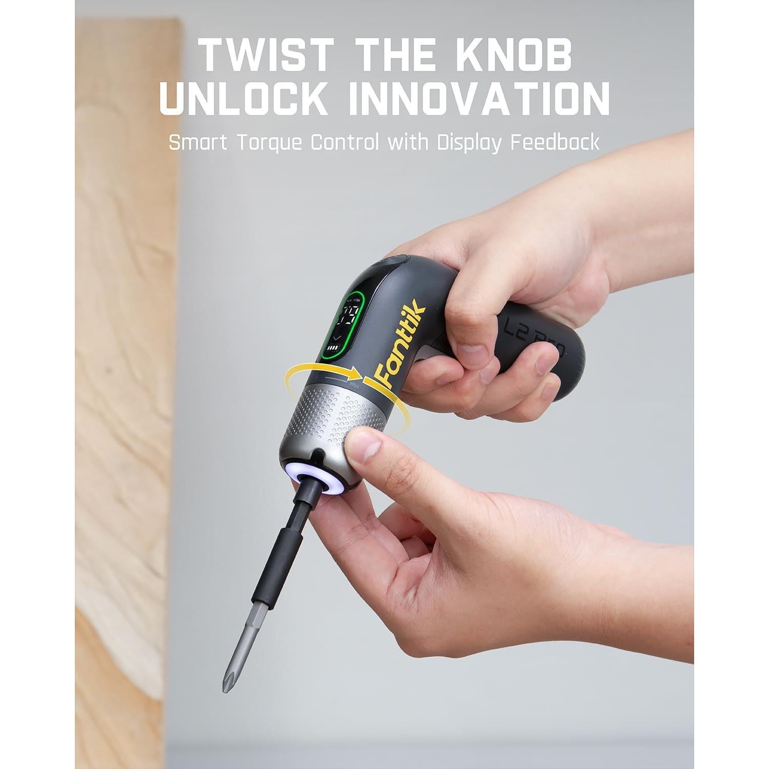 Destornillador eléctrico Fanttik L2 Pro 20 puntas 6 N·m