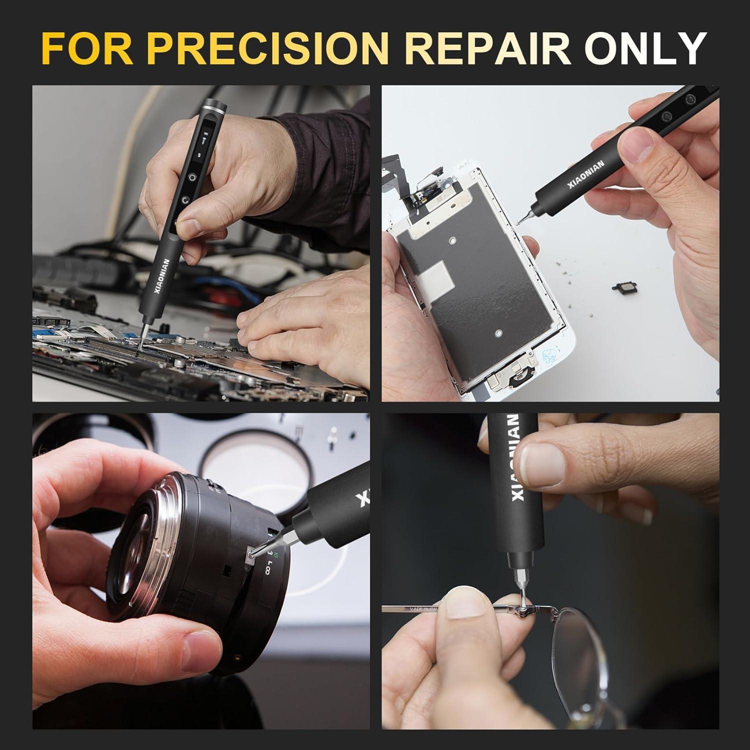 Destornillador Eléctrico de Precisión XIAONIAN 3.7V 76 en 1