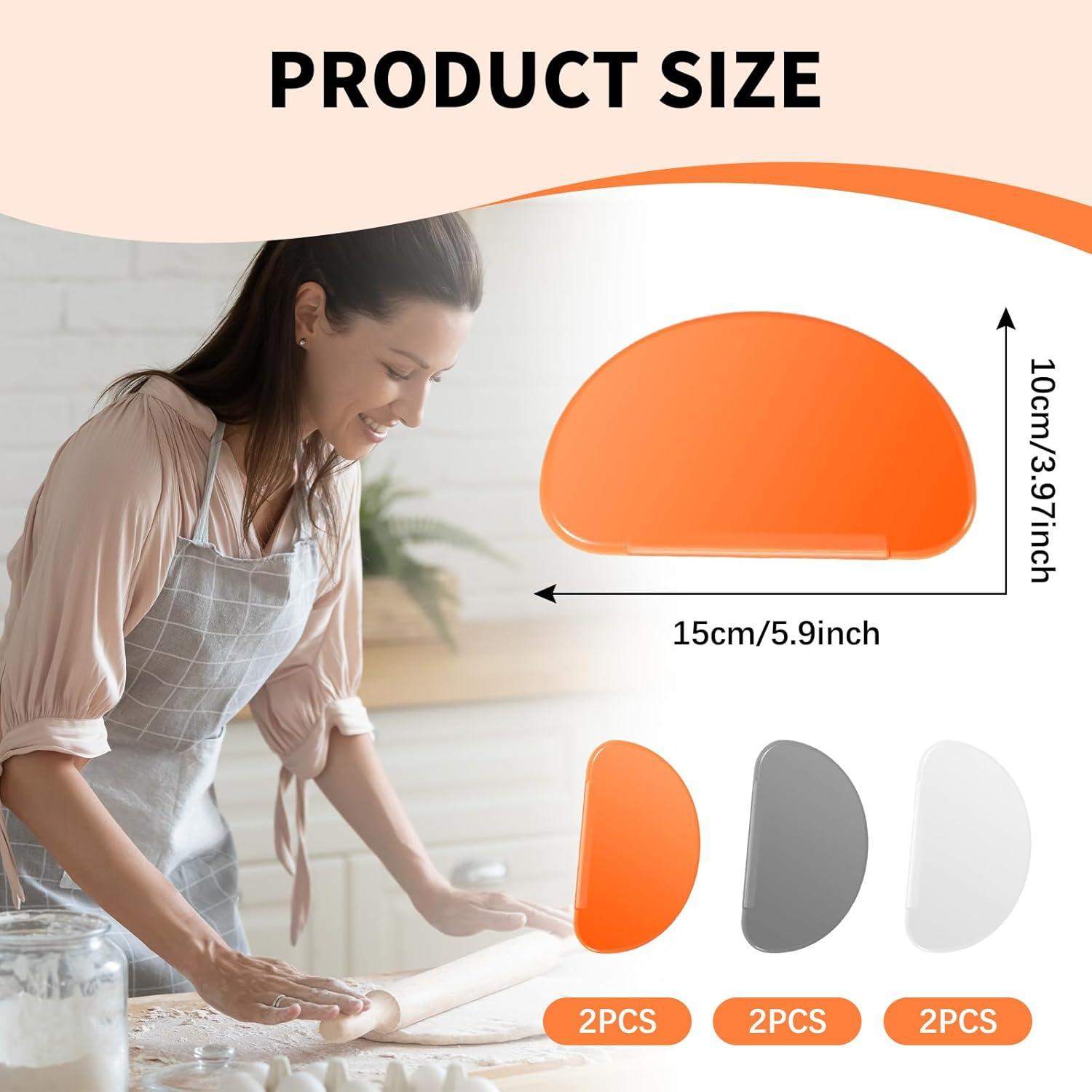 Juego de 6 Raspadores de Silicona Genérico para Hornear - Antiadherente