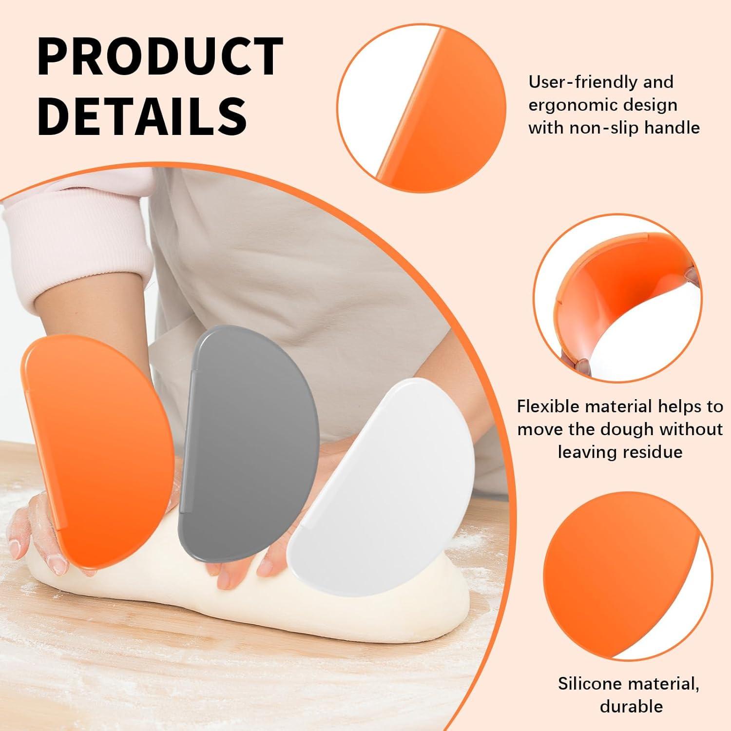 Juego de 6 Raspadores de Silicona Genérico para Hornear - Antiadherente