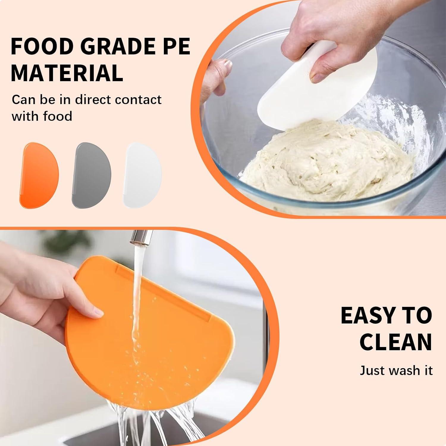 Juego de 6 Raspadores de Silicona Genérico para Hornear - Antiadherente