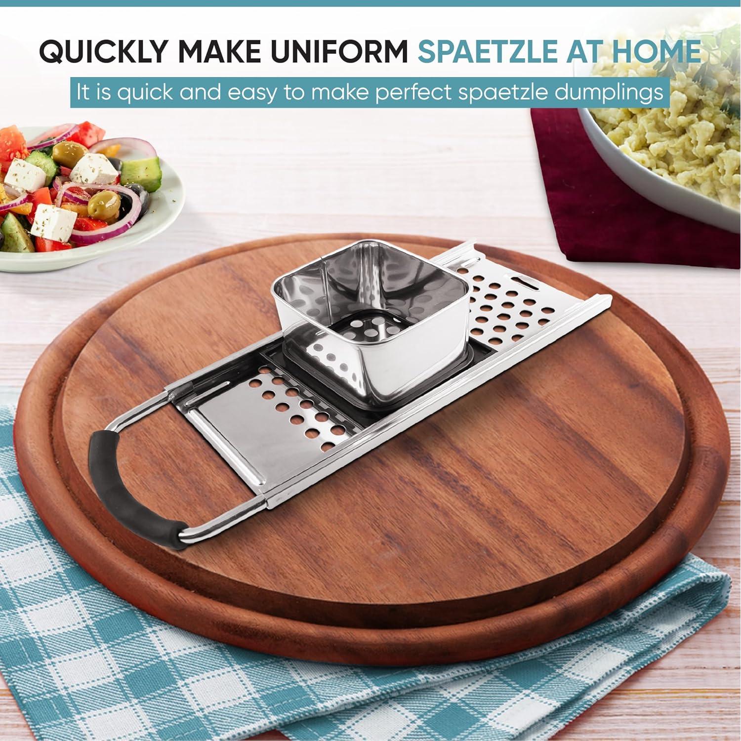 Prensa de Spaetzle Zoie + Chloe - Acero Inoxidable 31.8 cm