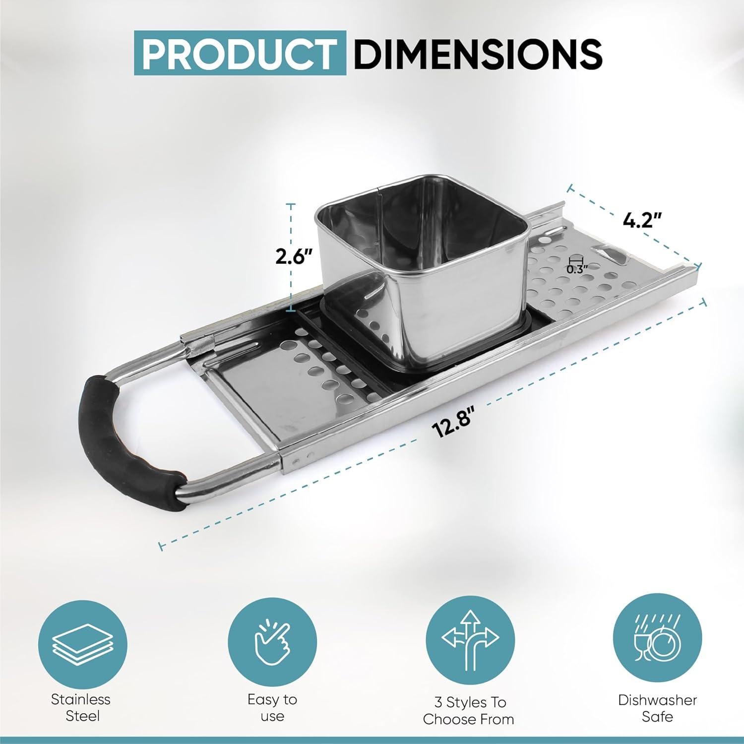 Prensa de Spaetzle Zoie + Chloe - Acero Inoxidable 31.8 cm