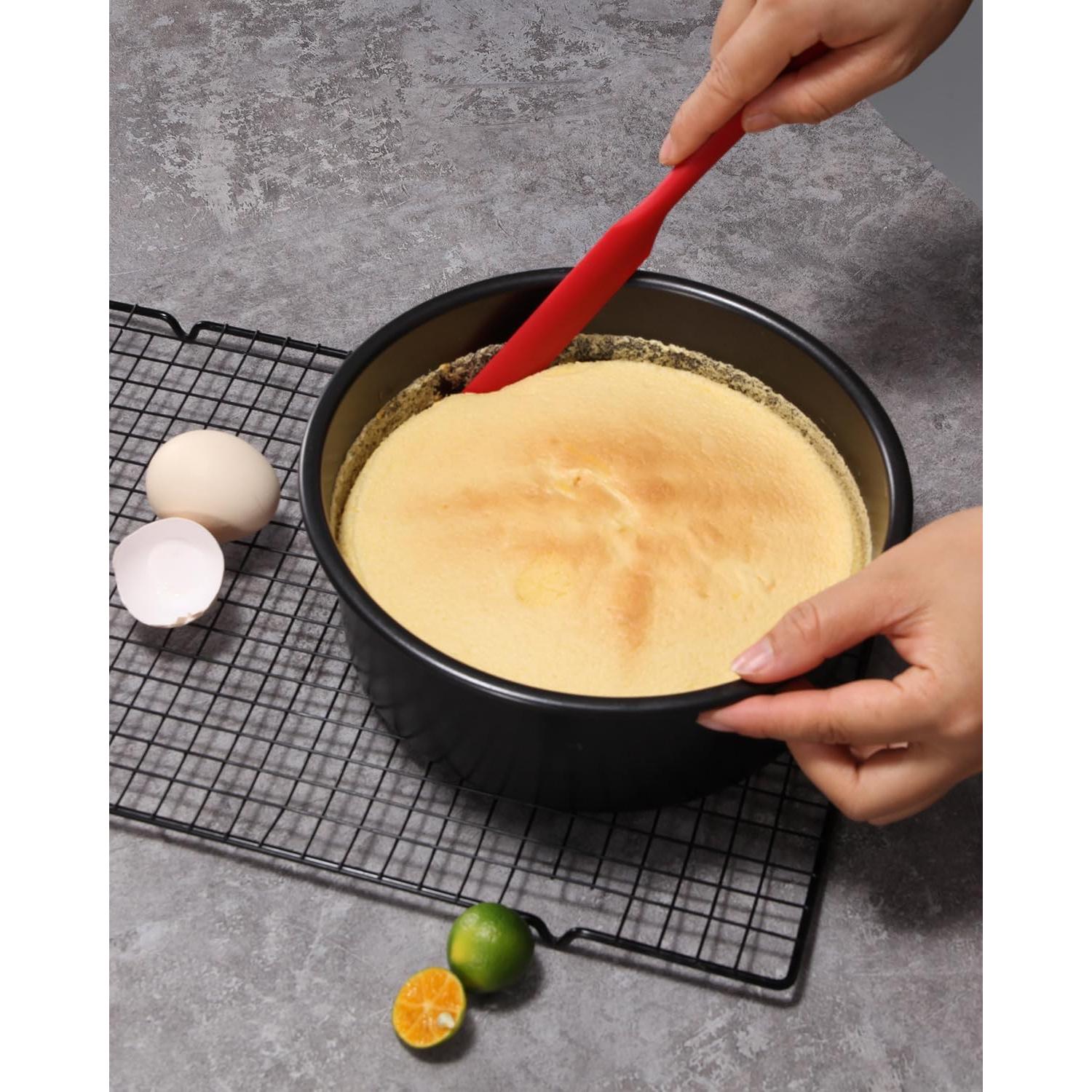 4 Espátulas de Silicona WenTigDY Resistente al Calor Apta Lavavajillas