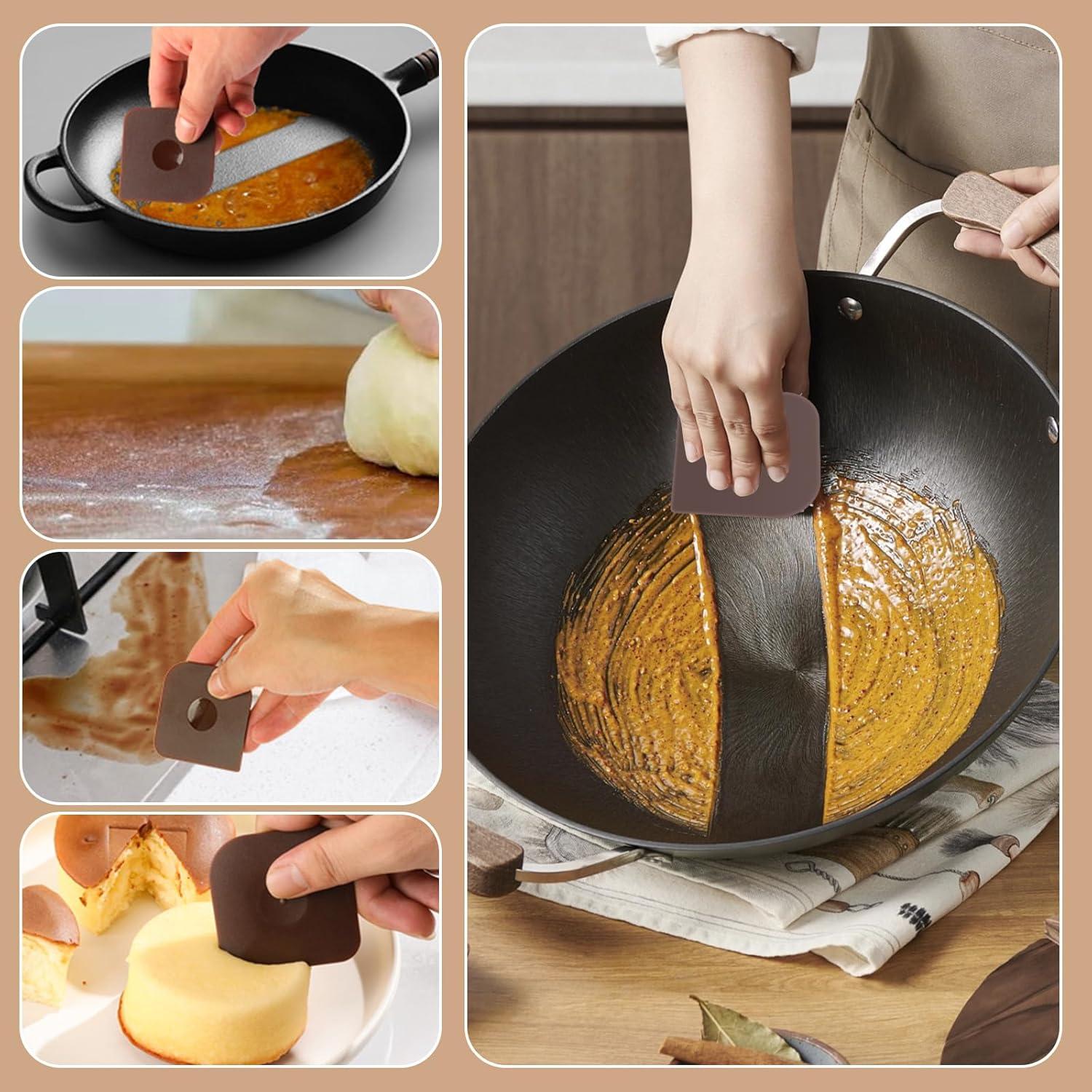 20 Raspadores de Nylon para Sartén Antideslizantes YMKWZ
