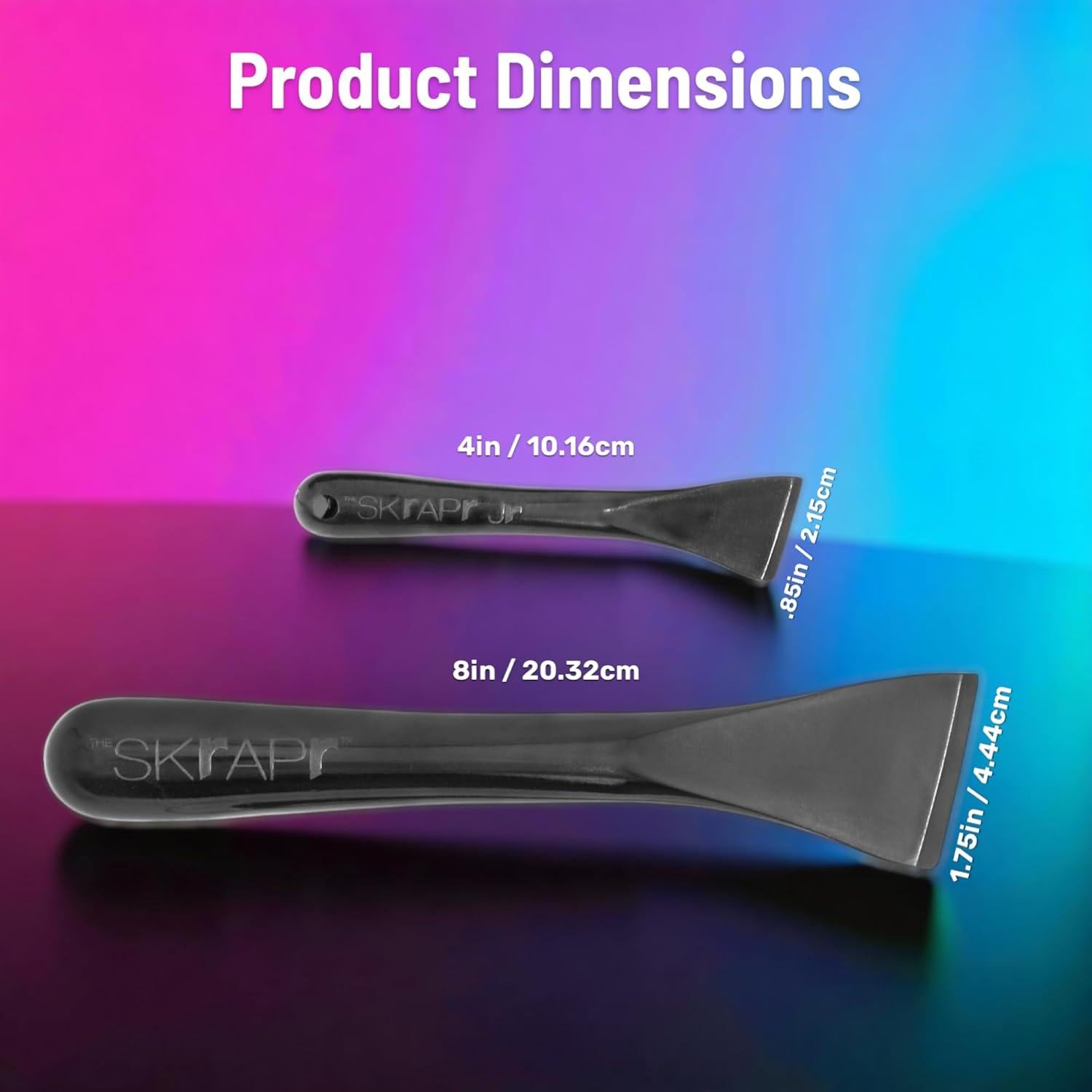 Raspadora de Plástico SKrAPr - Paquete de 2, Multiusos
